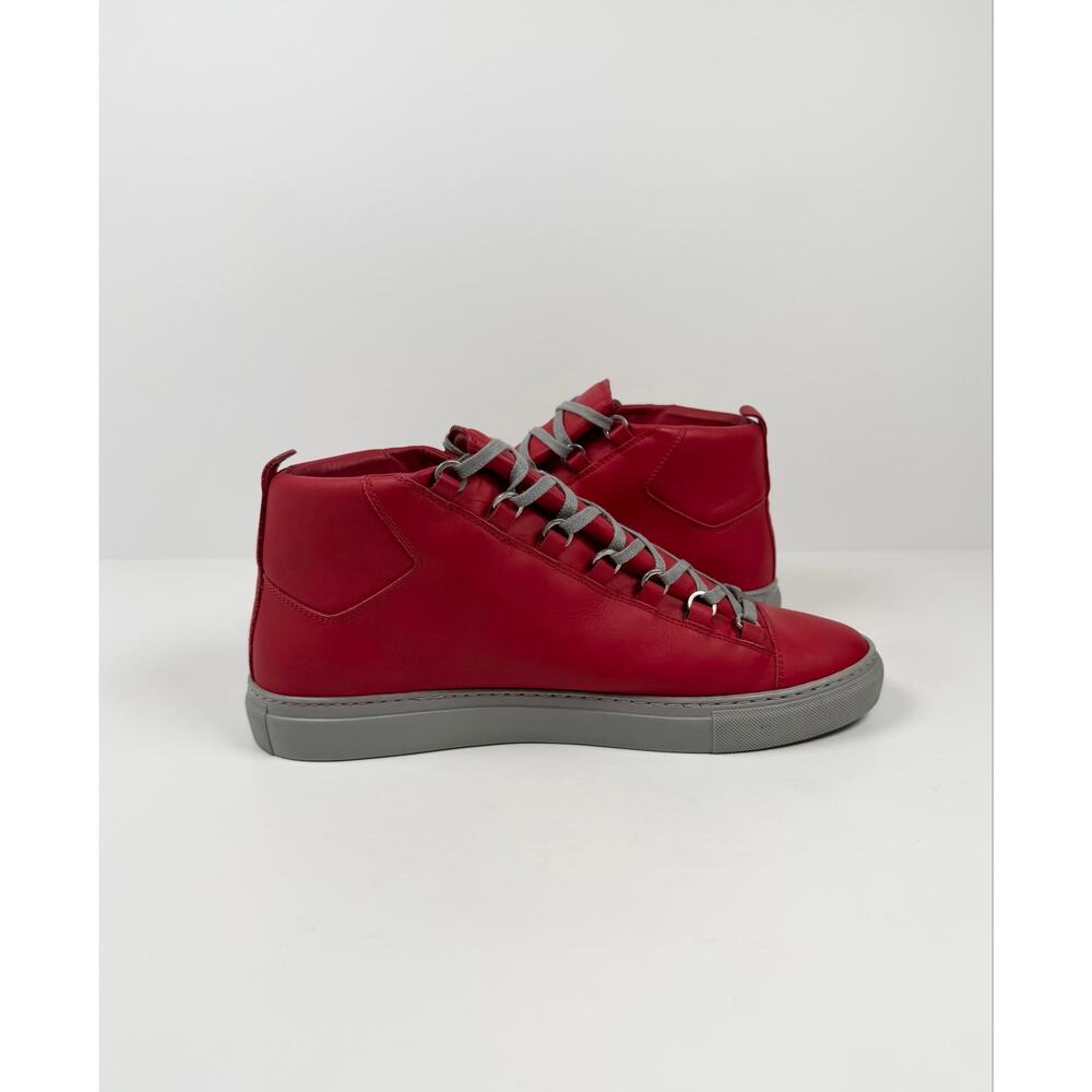 Size 44EU/11US - Balenciaga Arena Red Grey High Top - Picture 5 of 8